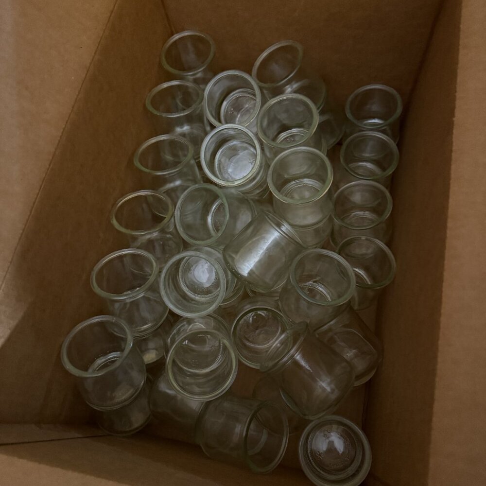 72 French Style Oui Jars